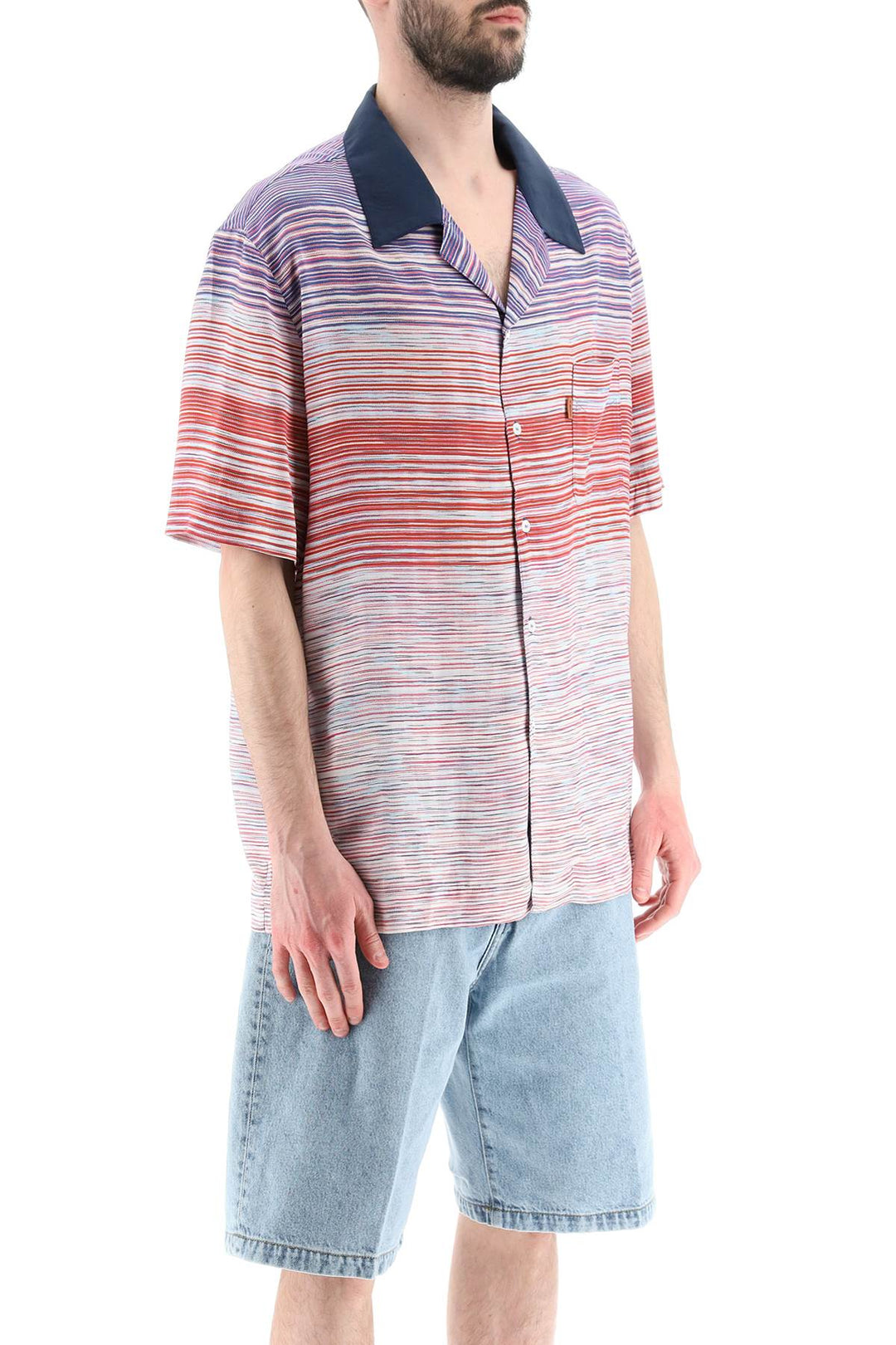 Patterned Bowling Shirt - Missoni - Men