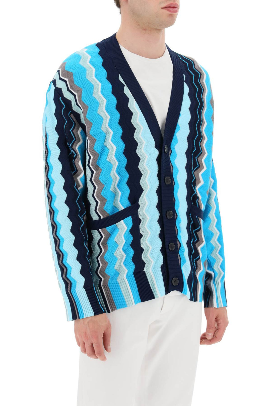 Patterned Cardigan - Missoni - Men