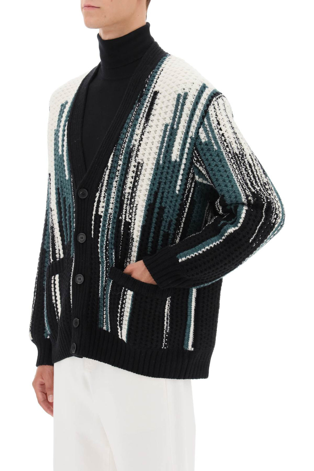 Wool Cardigan - Missoni - Men