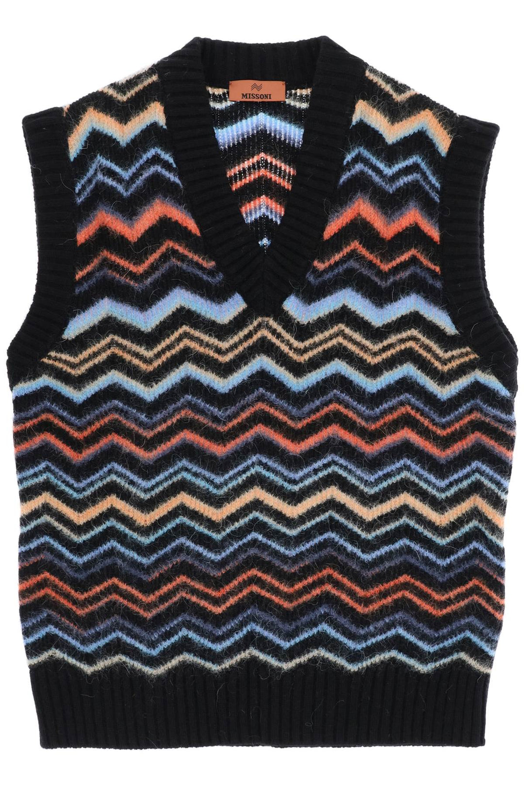 Chevron Knit Vest - Missoni - Men