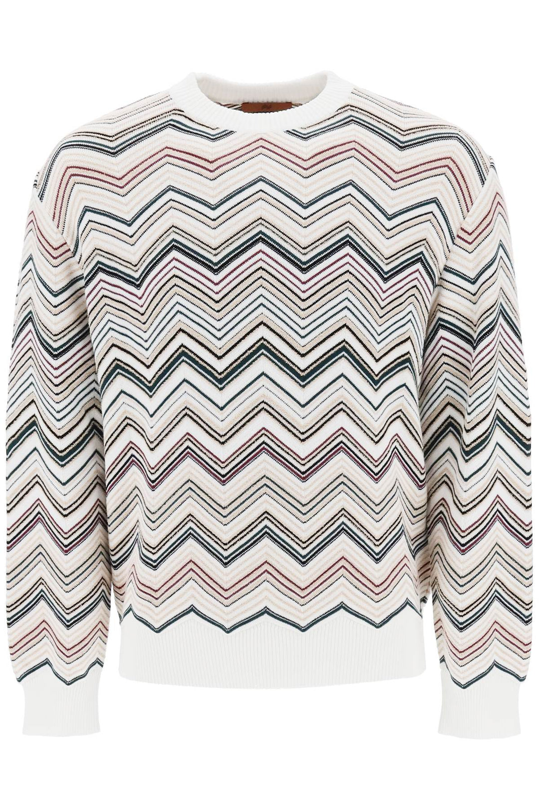 Chevron Cotton Sweater - Missoni - Men