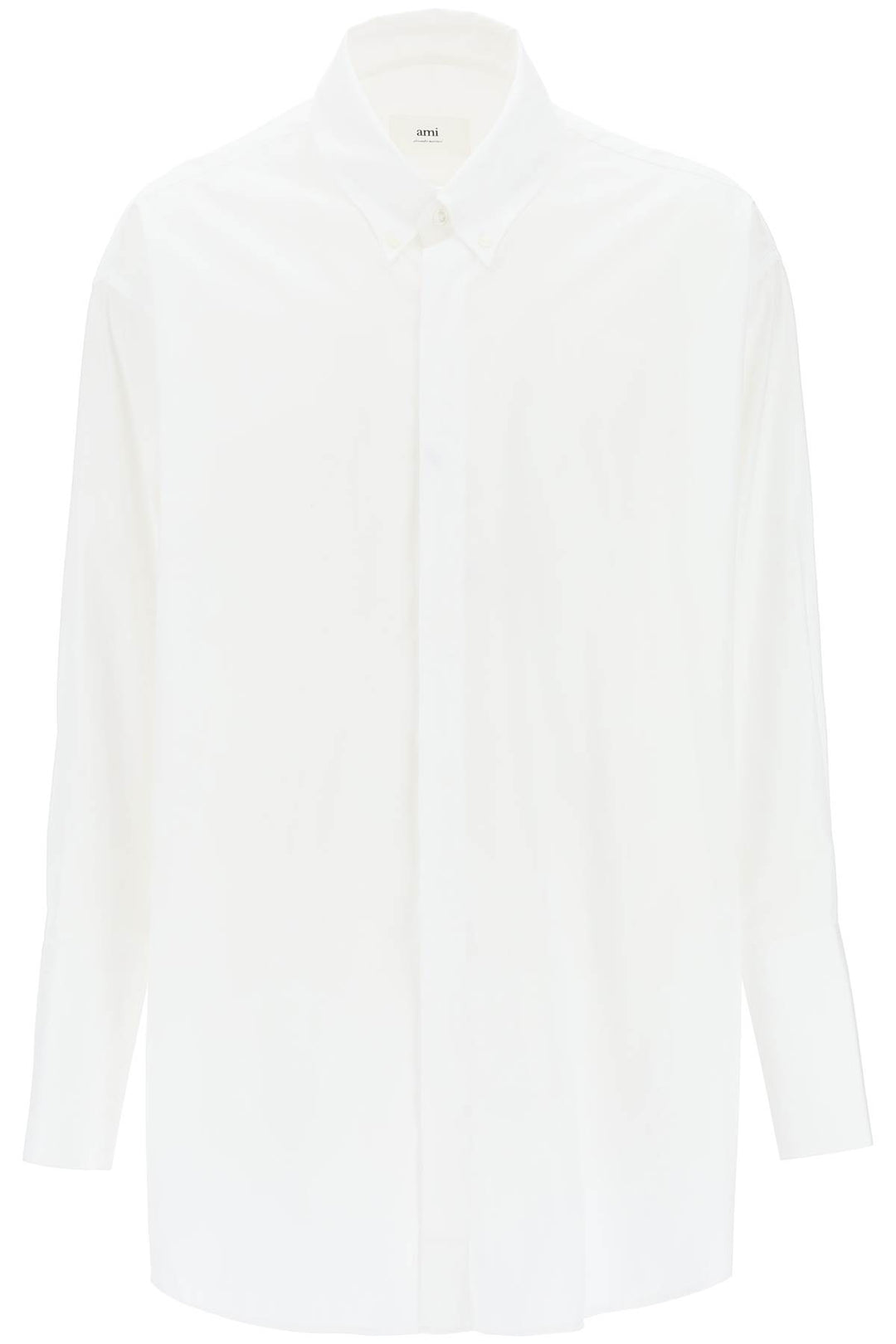 Oversized Poplin Shirt - Ami Paris - Men