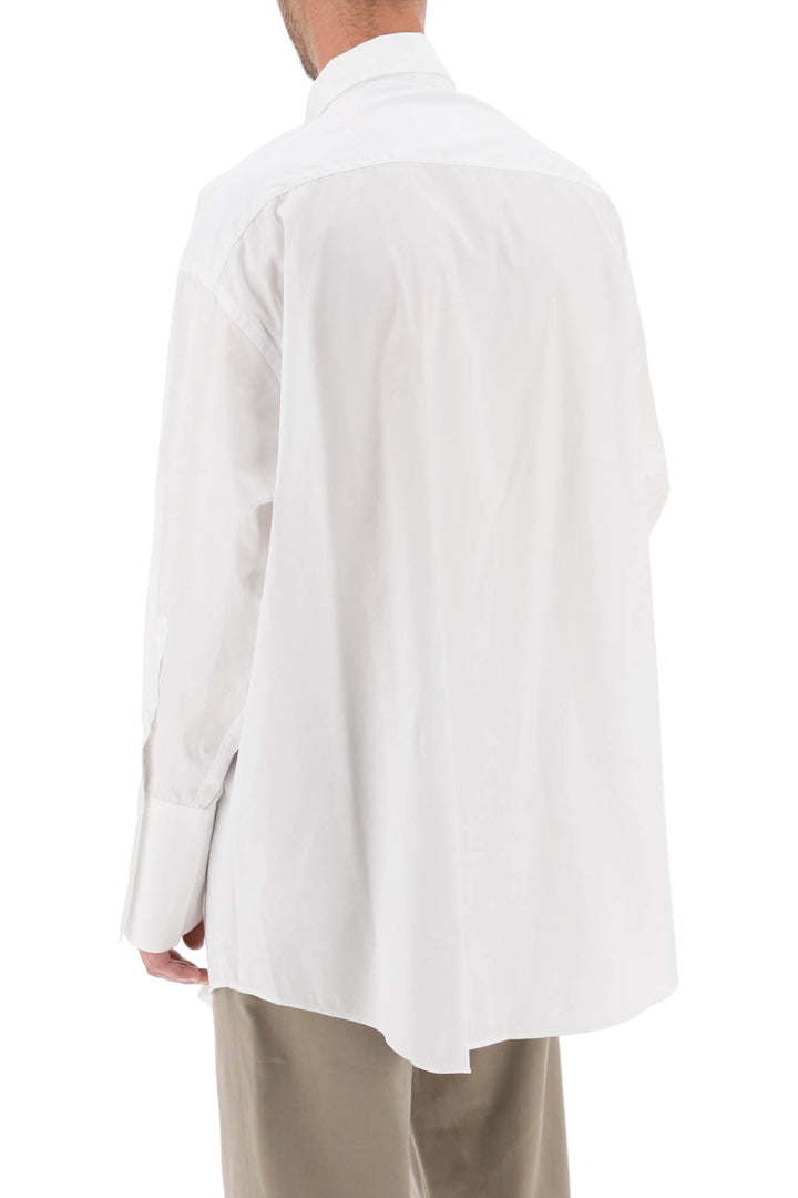 Oversized Poplin Shirt - Ami Paris - Men