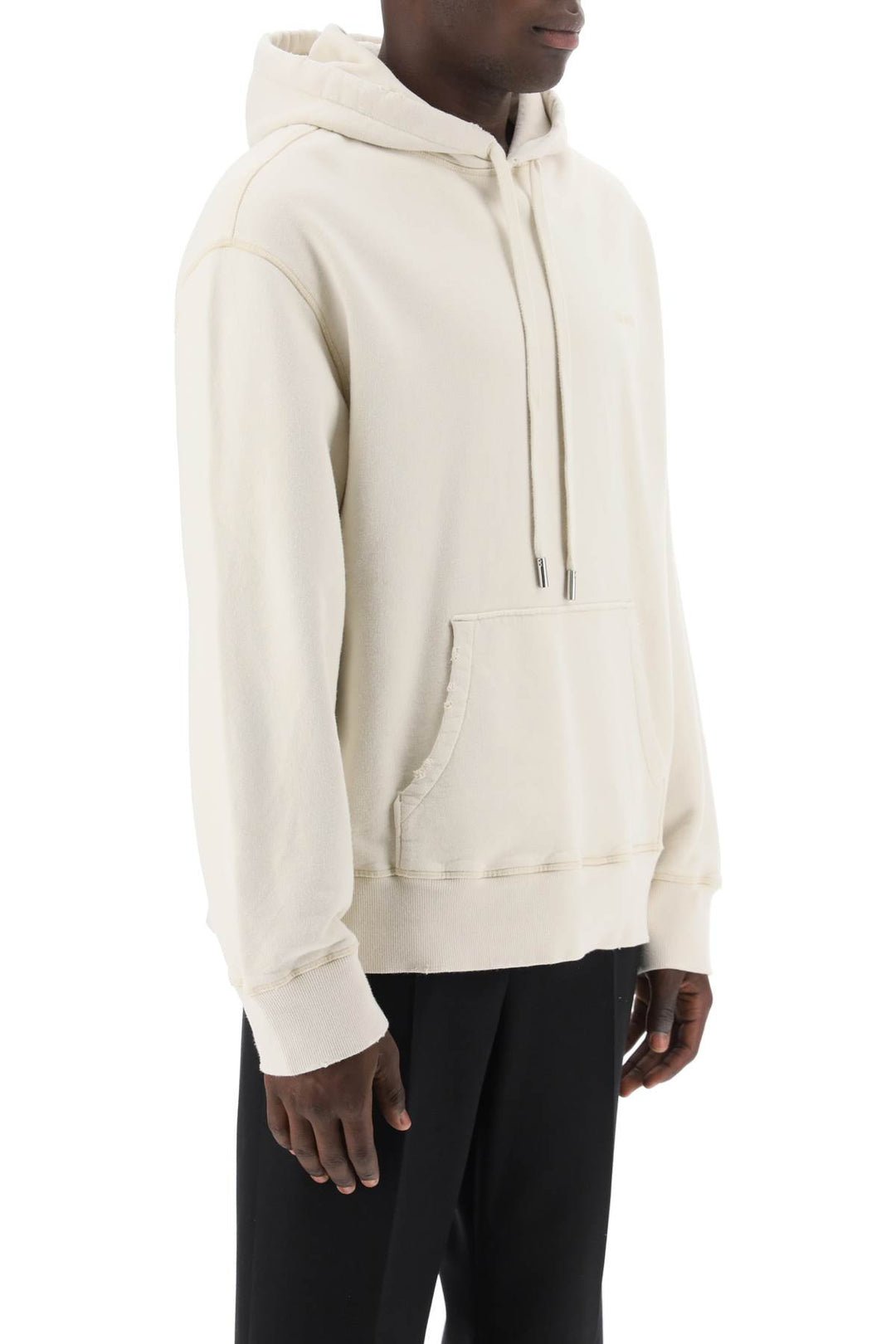 Faded Effect Hoodie - Ami Paris - Men