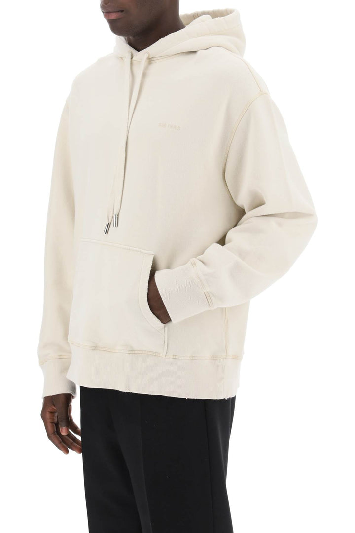 Faded Effect Hoodie - Ami Paris - Men