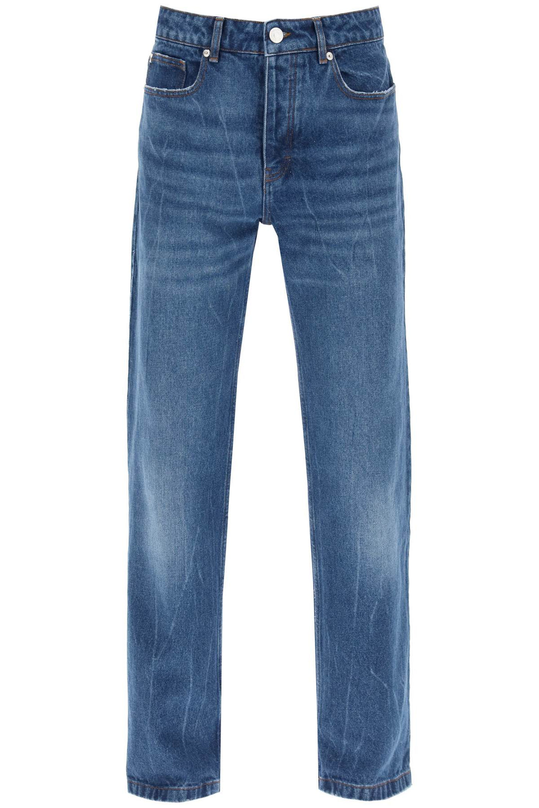 Loose Jeans With Straight Cut - Ami Paris - Men