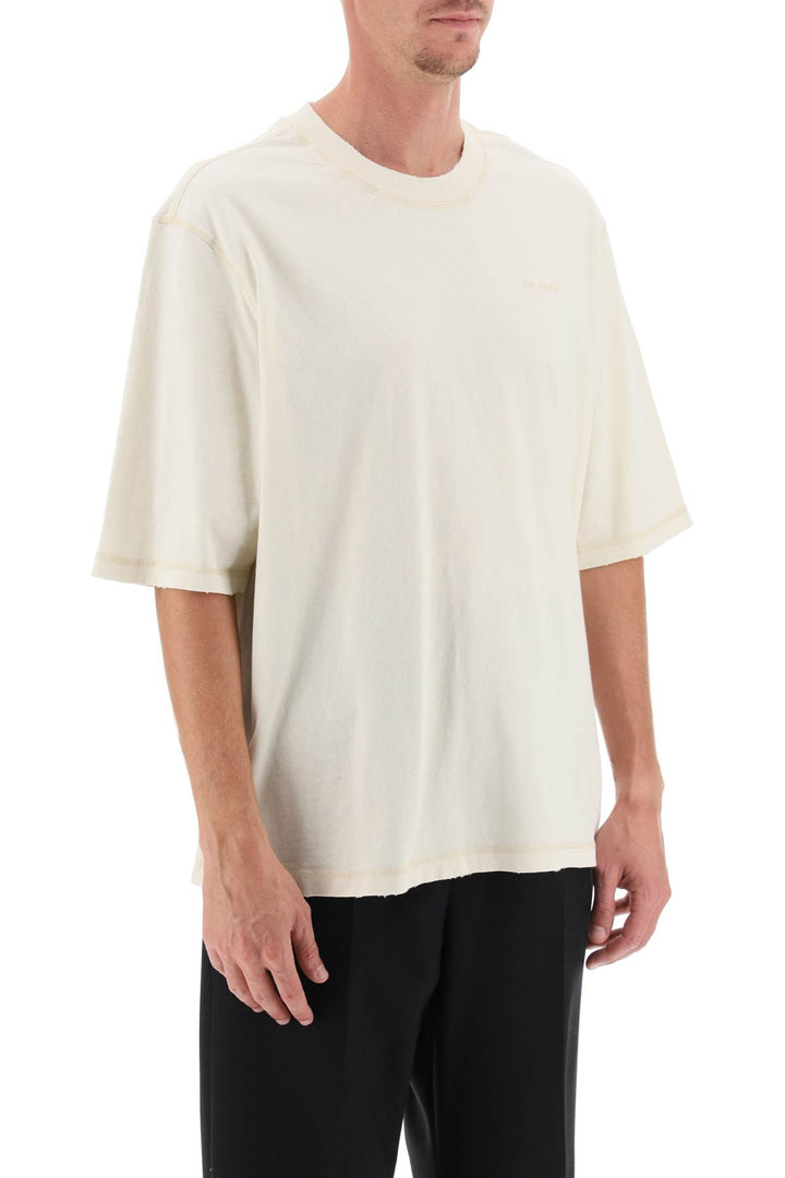 Faded Effect T Shirt - Ami Paris - Men