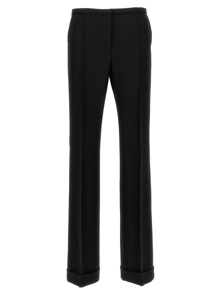 Techno Grain De Poudre Trousers Pants Black