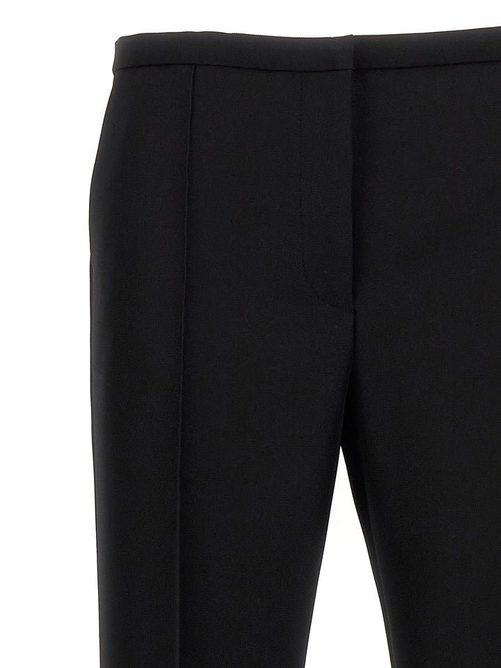 Techno Grain De Poudre Trousers Pants Black