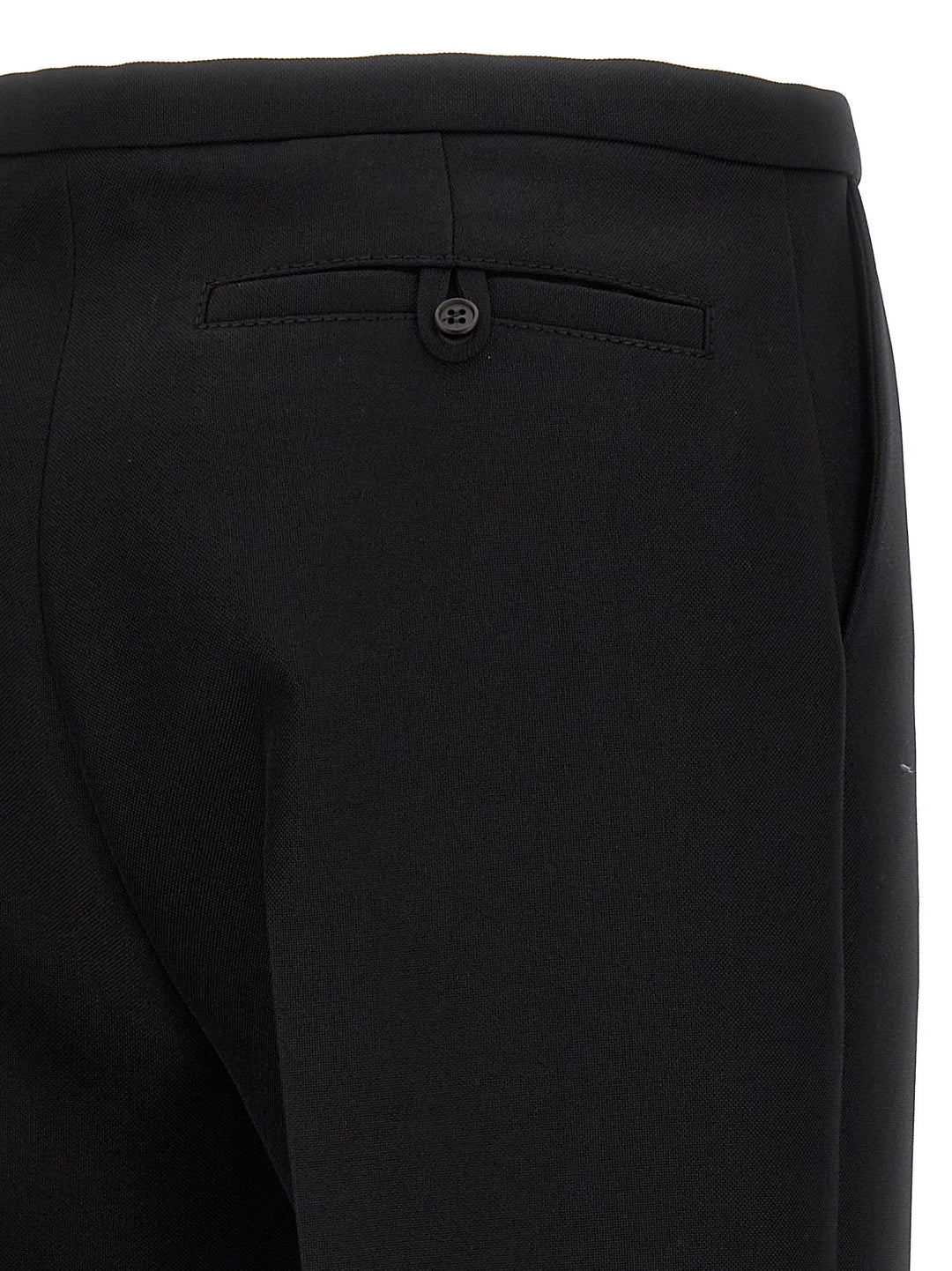 Techno Grain De Poudre Trousers Pants Black