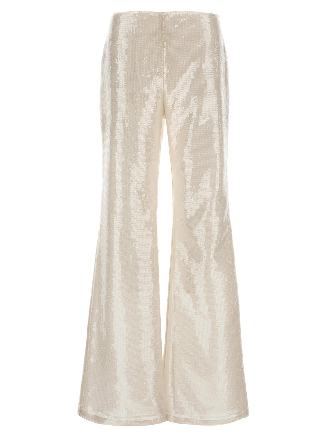 Sequin Pants White