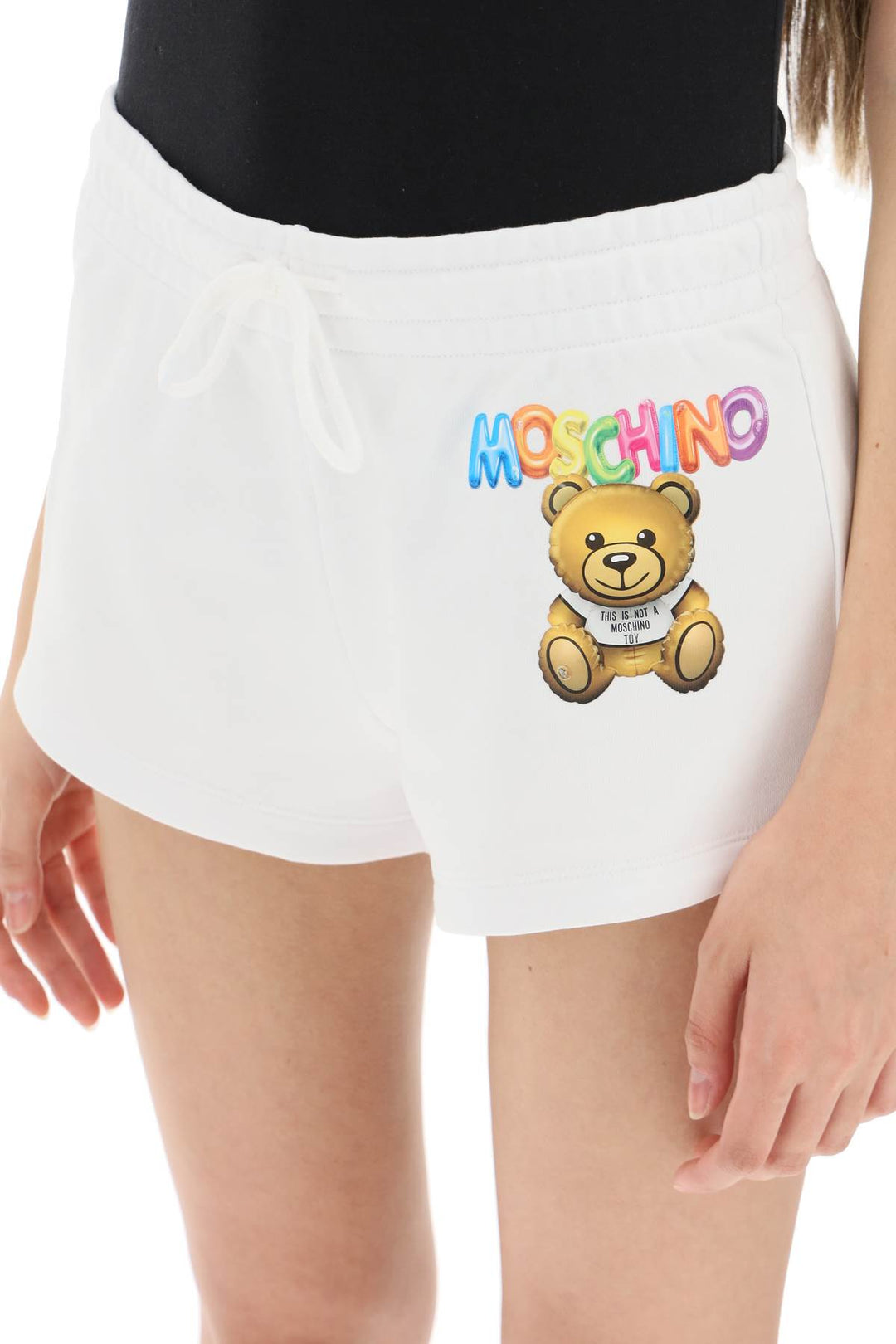 Logo Printed Shorts - Moschino - Women