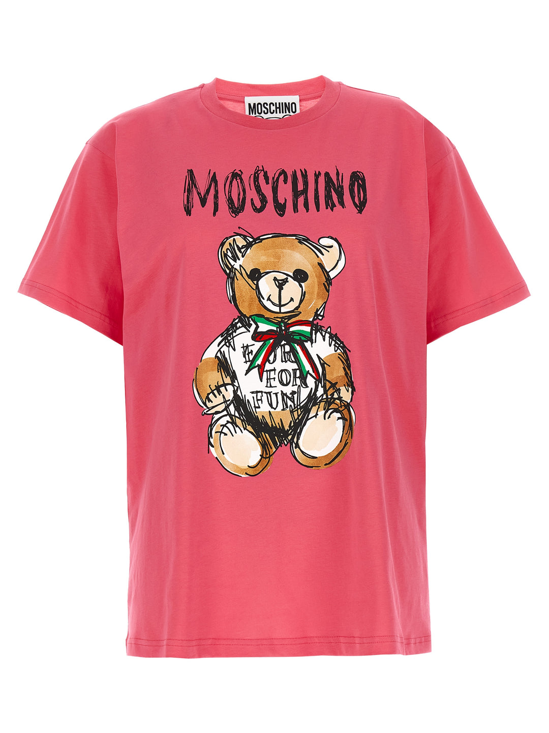 Teddy Bear T-Shirt Fuchsia