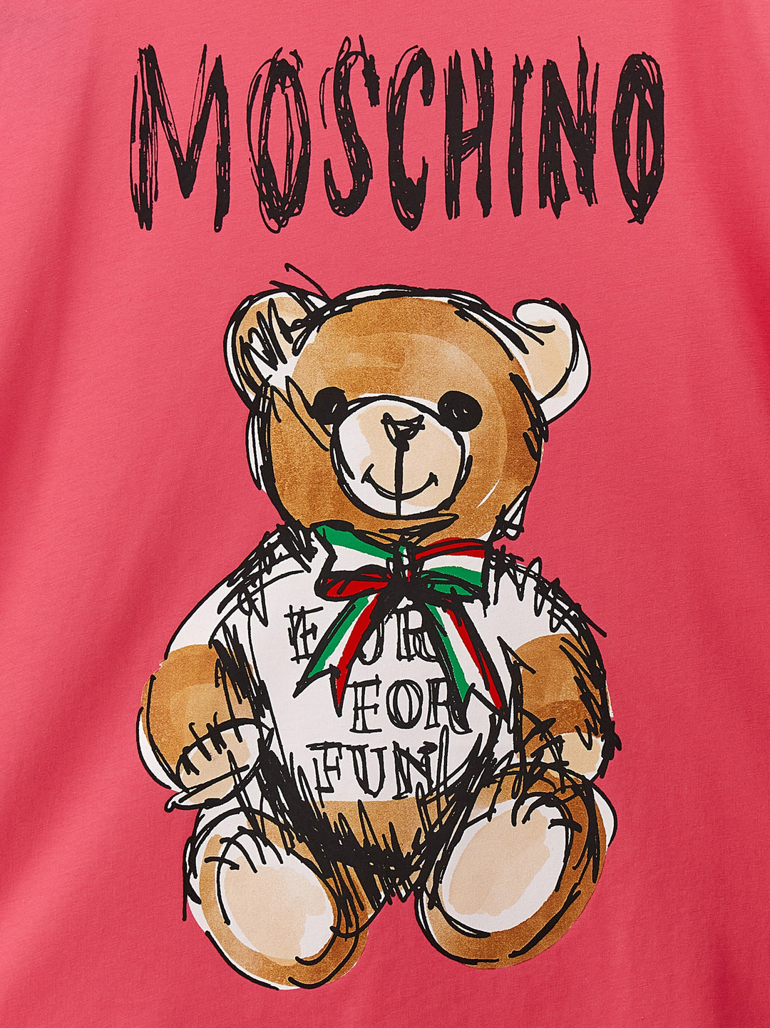 Teddy Bear T-Shirt Fuchsia