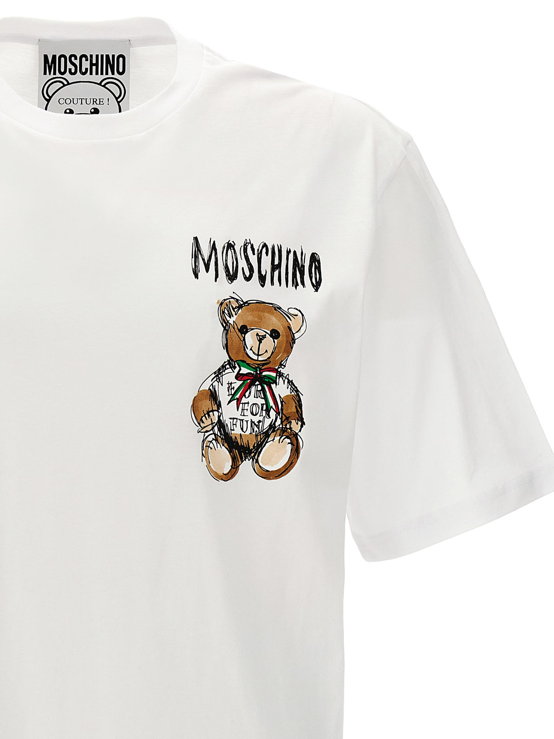 Archive Teddy T-Shirt White