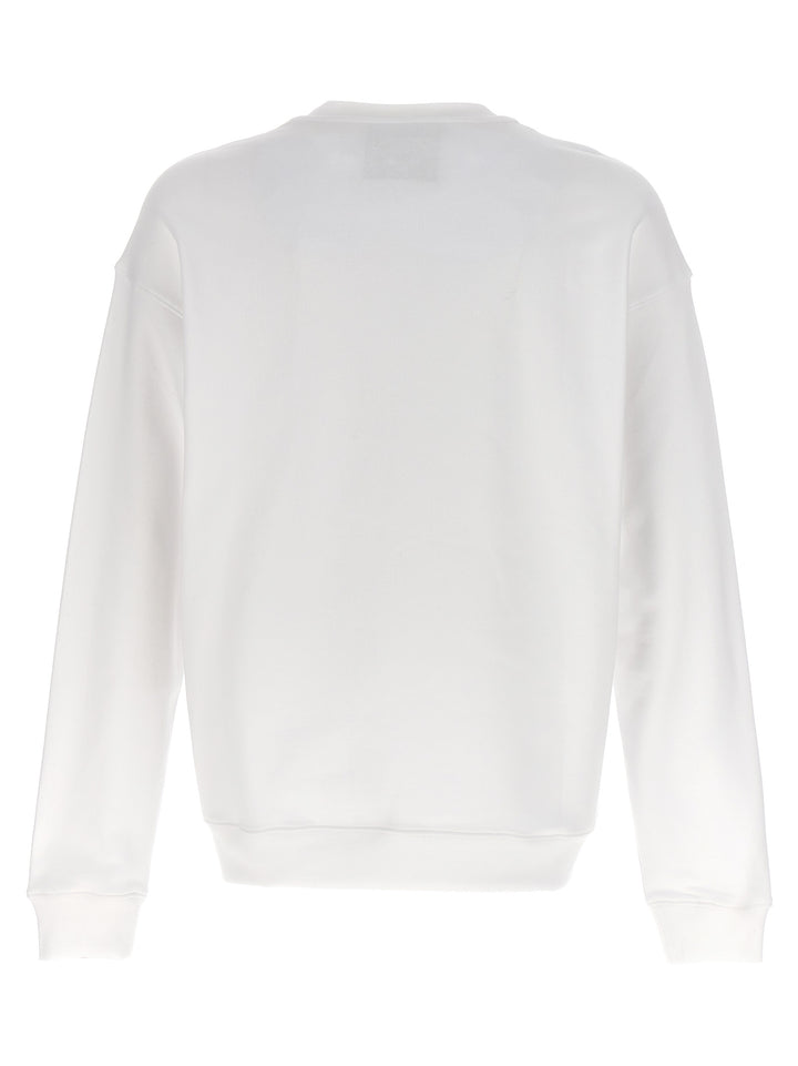 Teddy Sweatshirt White/Black