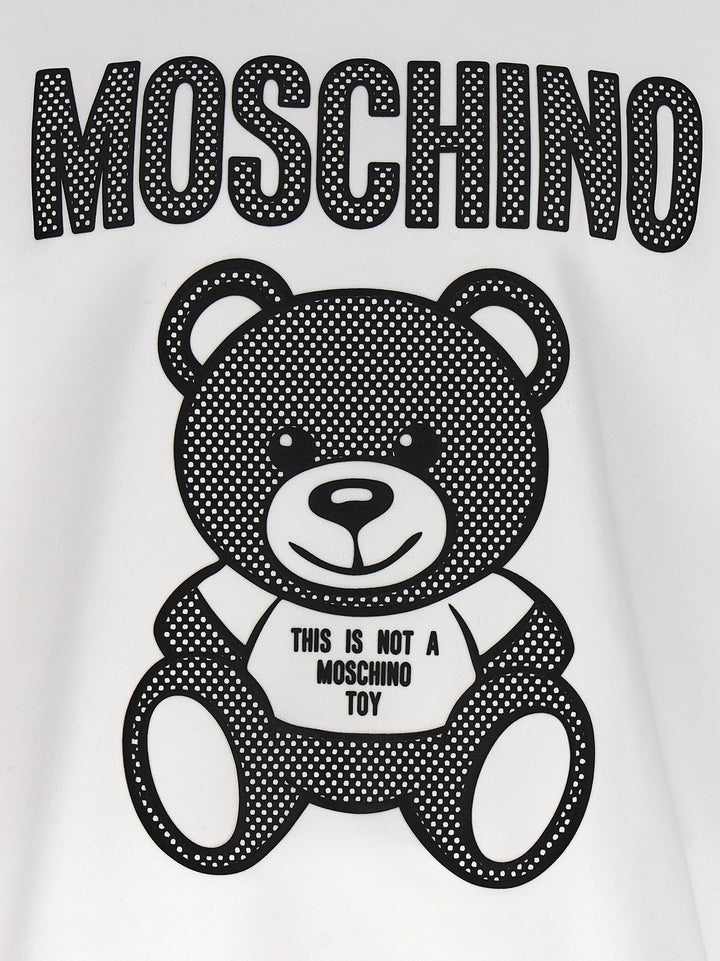 Teddy Sweatshirt White/Black