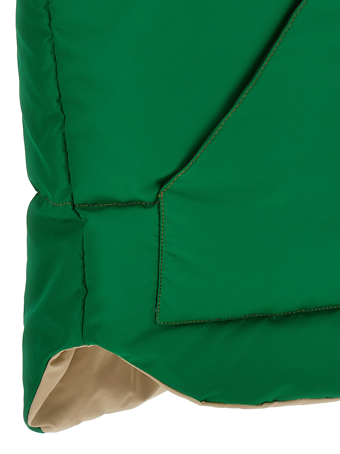 Paneled Gilet Green