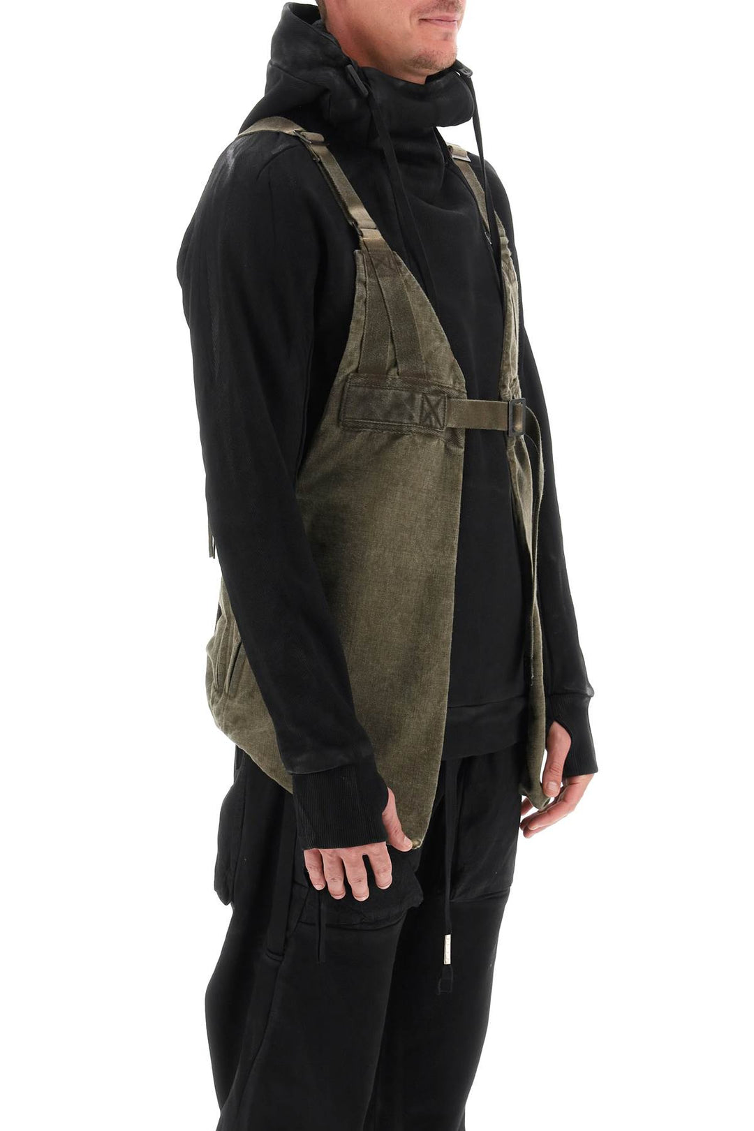 Resin Dyed Cotton Vest - Boris Bidjan Saberi - Men