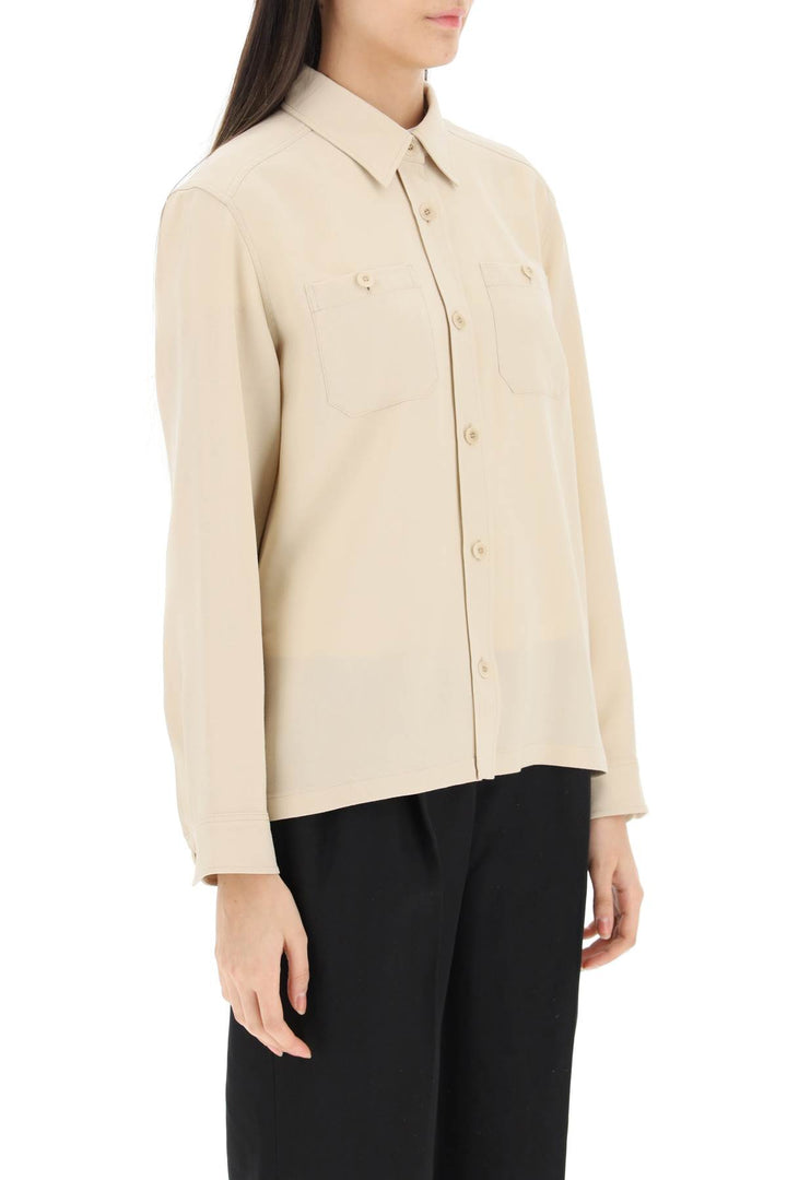 'Chloe' Wool And Viscose Overshirt - A.P.C. - Women