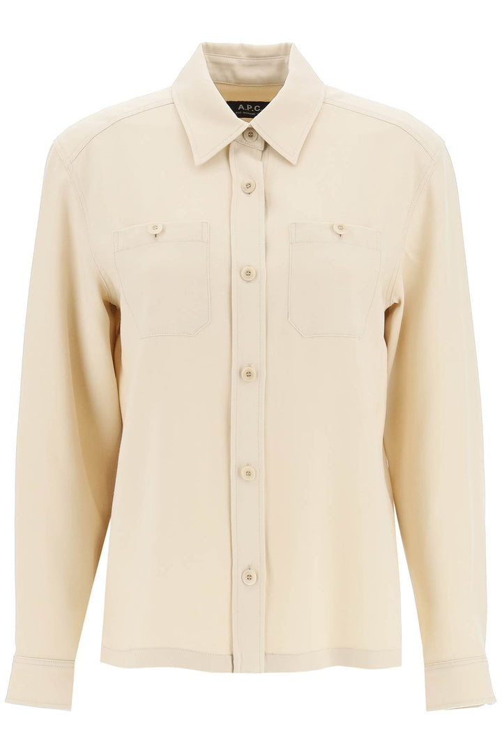 'Chloe' Wool And Viscose Overshirt - A.P.C. - Women