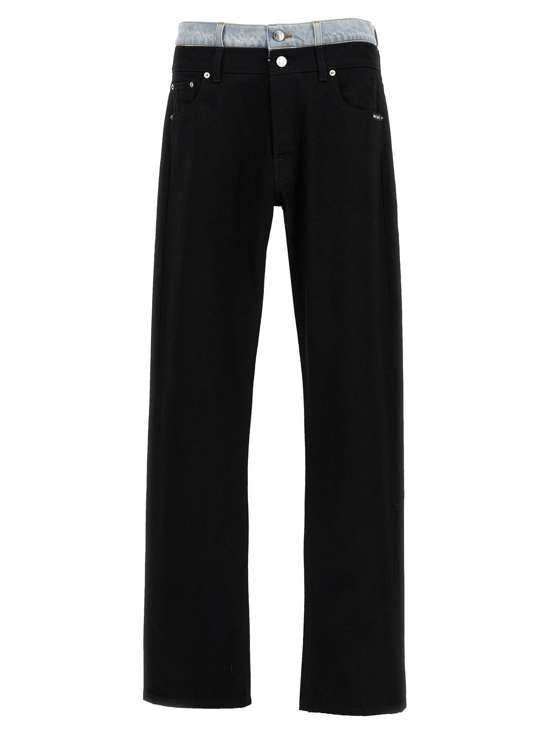 Vtmnts Double Waist Jeans - Black | ddb1df6d2a20ae5e0b01e475f53853fc5c0068be