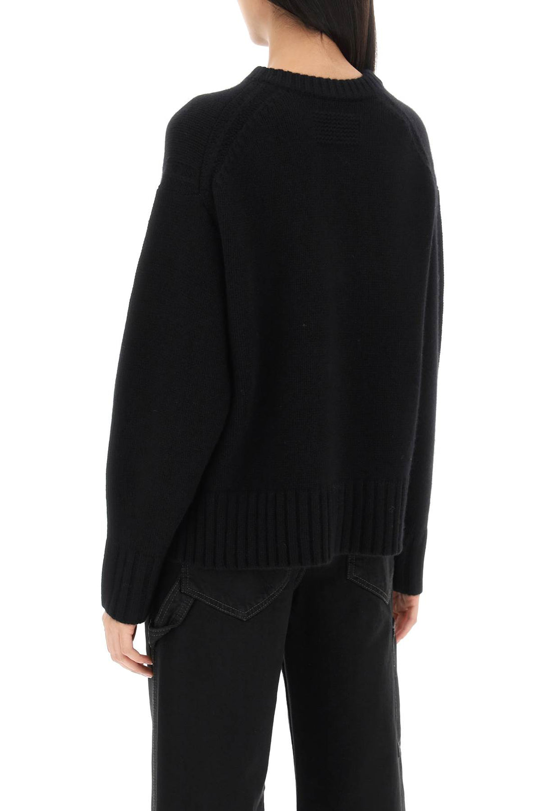 Crew Neck Sweater In Cashmere - Guest In Residence - Women