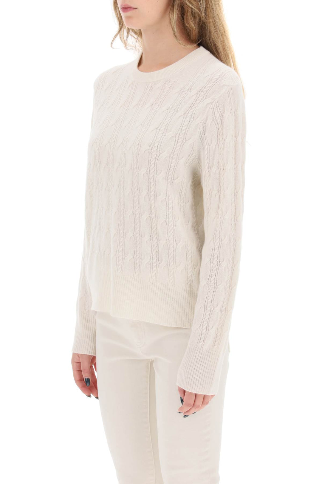 Twin Cable Cashmere Sweater - Guest In Residence - Women