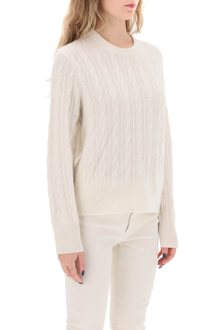 Twin Cable Cashmere Sweater - Guest In Residence - Women