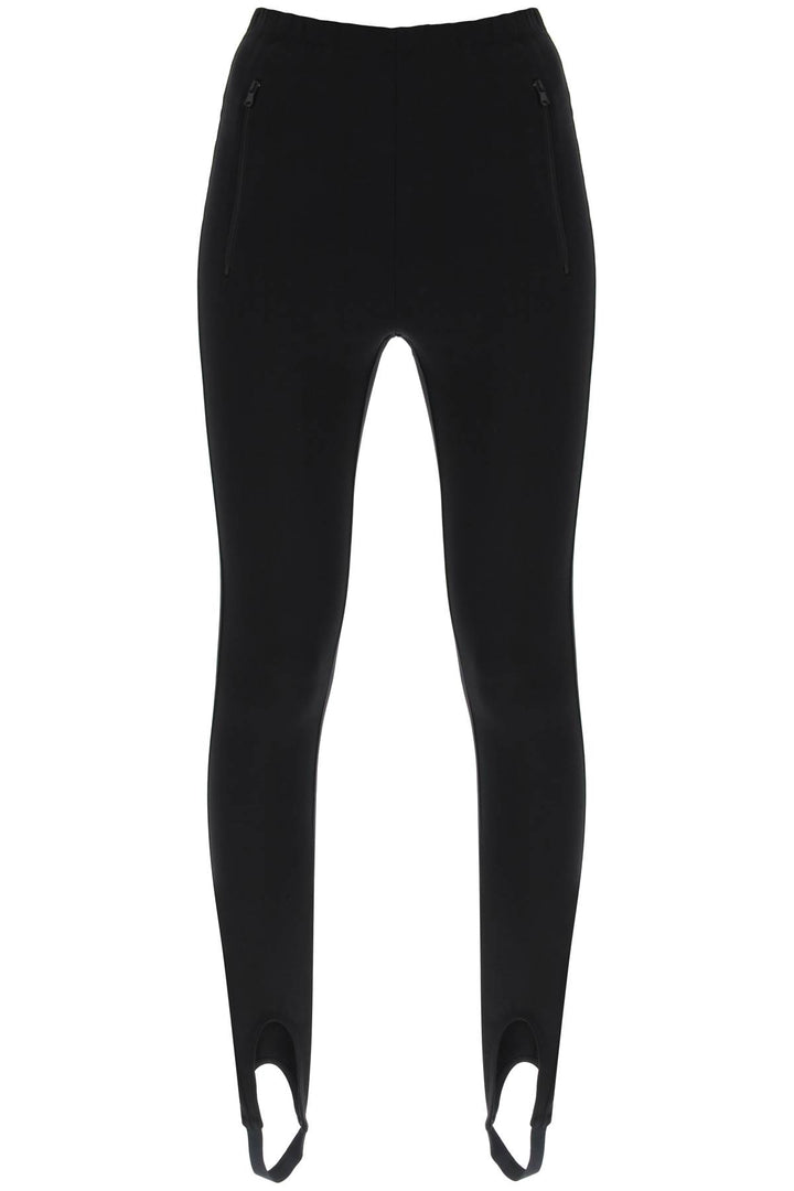 High Waisted Stirrup Leggings - Wardrobe.Nyc - Women