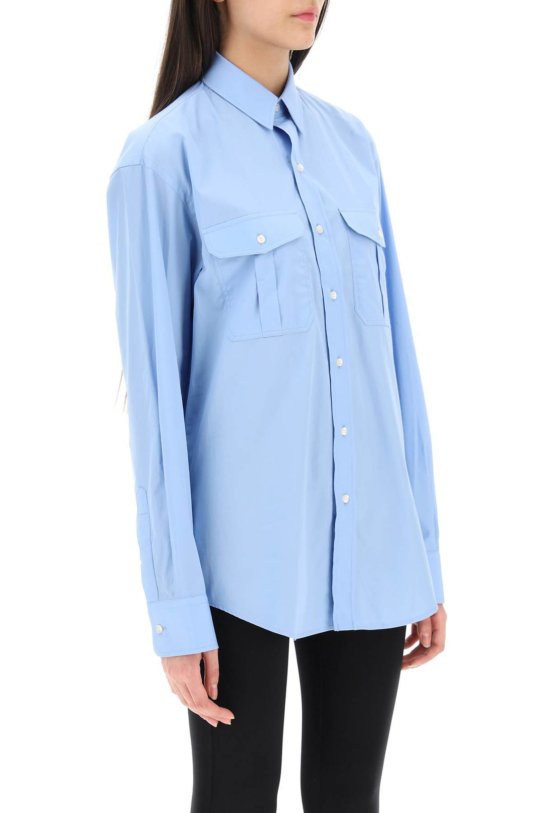 Oversized Shirt - Wardrobe.Nyc - Women