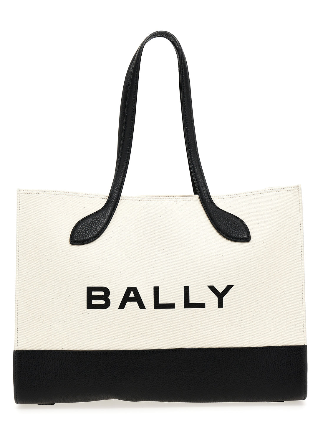 Bar Keep On Shopper Tote Bag White/Black