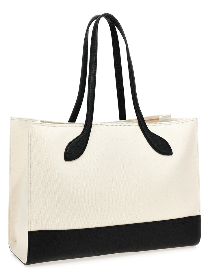 Bar Keep On Shopper Tote Bag White/Black