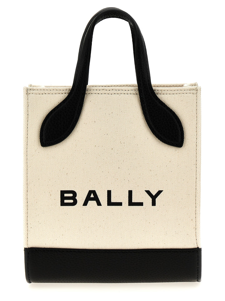 Bar Mini Keep On Tote Bag White/Black