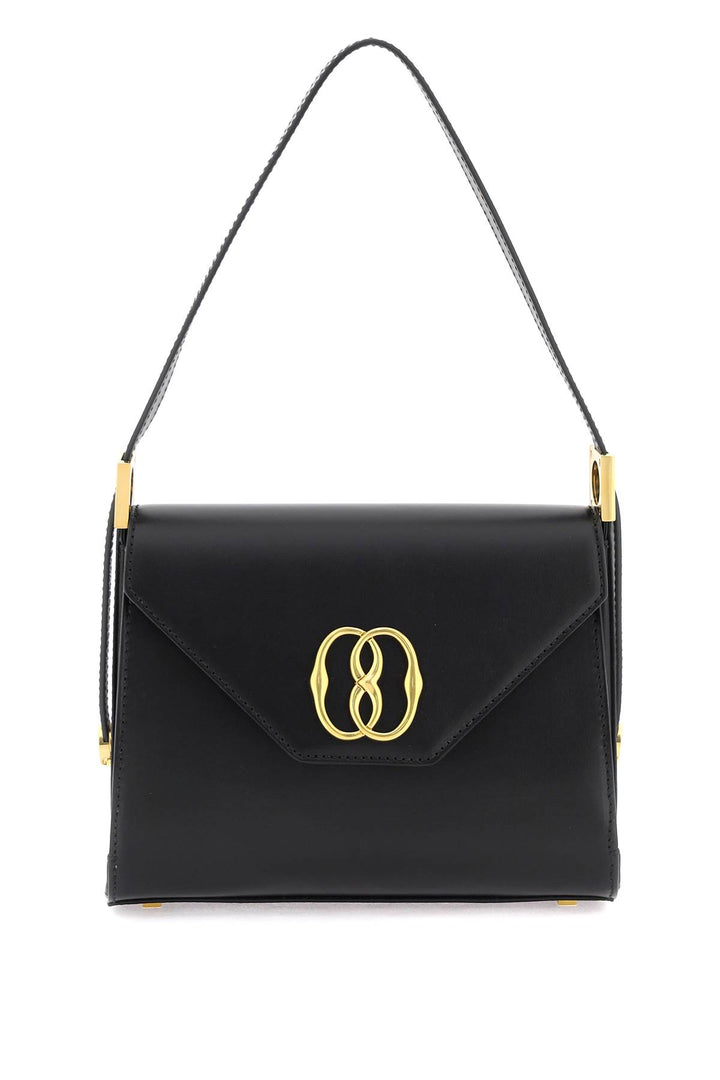 Leather Emblem Bag - Bally - Women