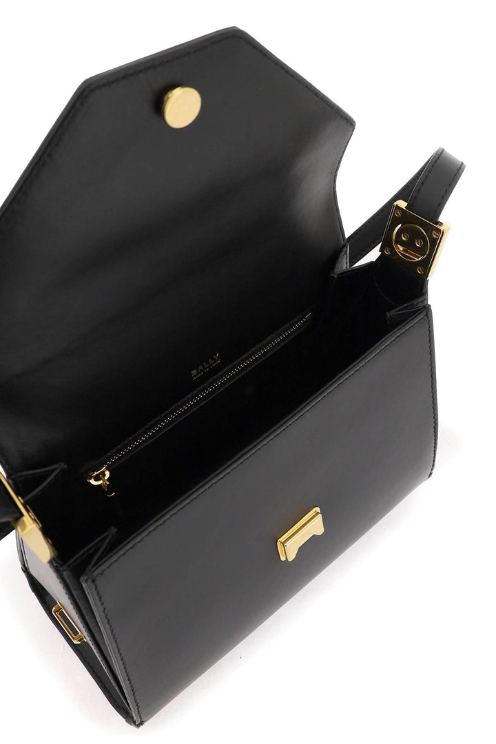 Leather Emblem Bag - Bally - Women