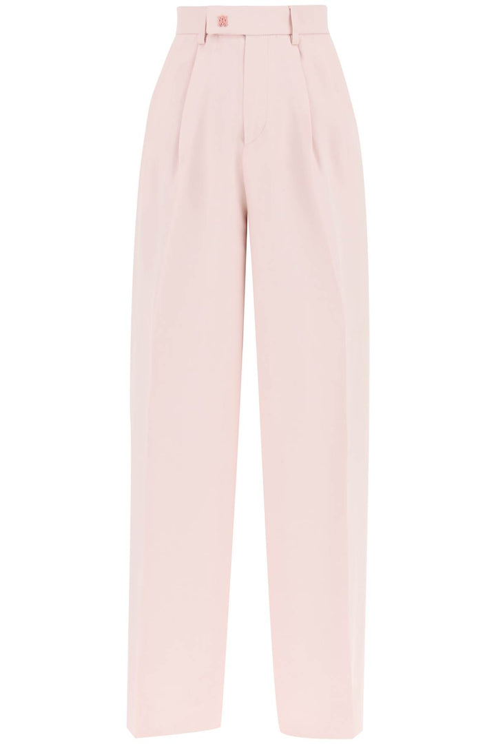 Pants With Wide Leg And Pleats - Amiri - Women