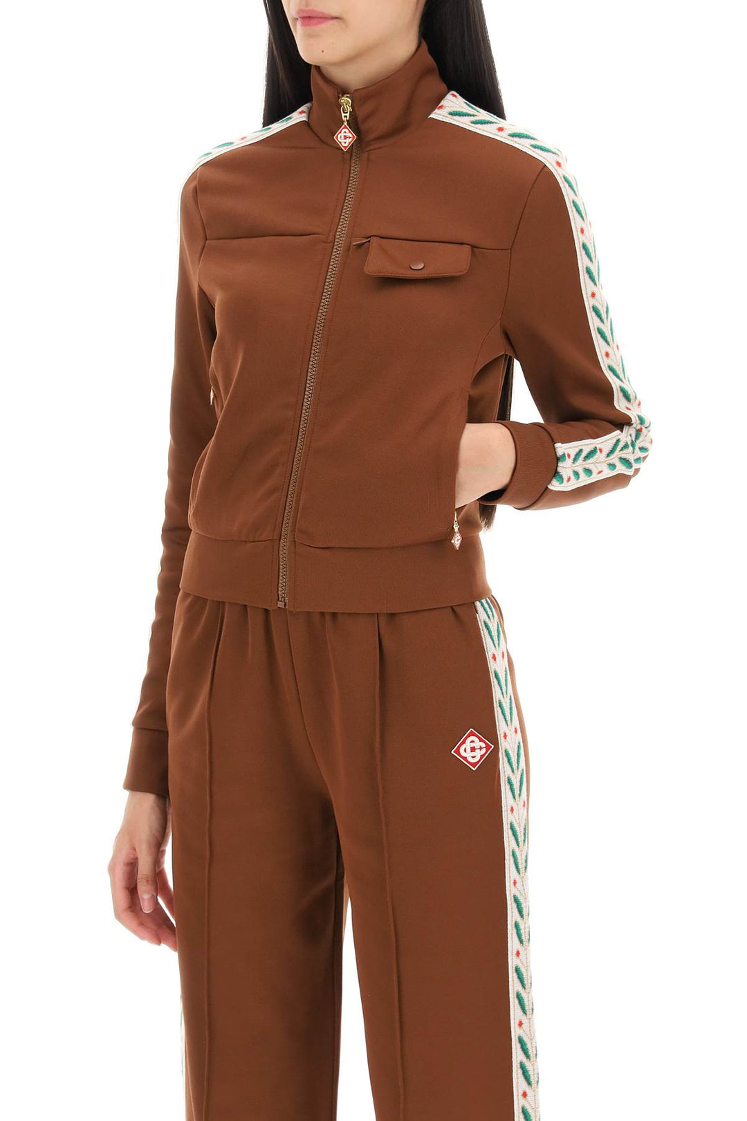 Laurel Zip Up Sweatshirt - Casablanca - Women