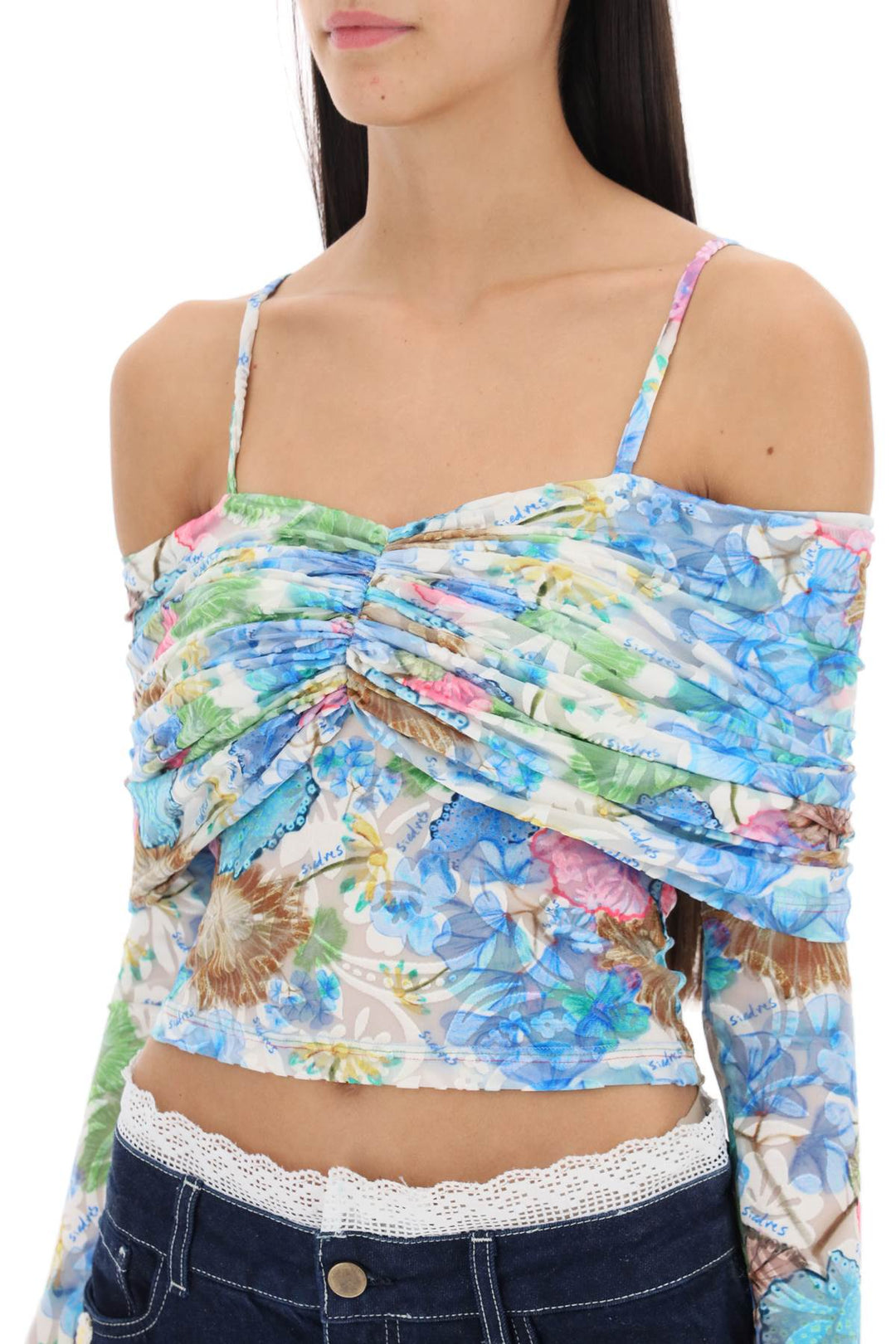 Ledi Draped Crop Top - Siedres - Women