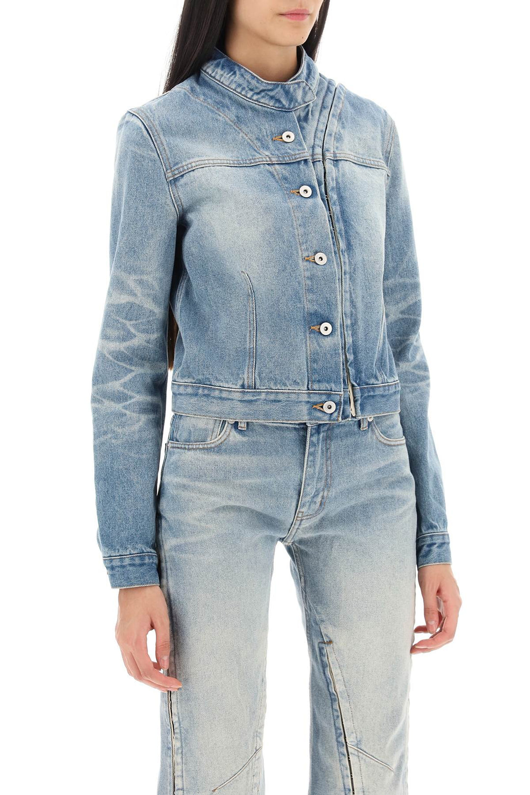 Hook And Eye Denim Jacket - Y/Project - Women