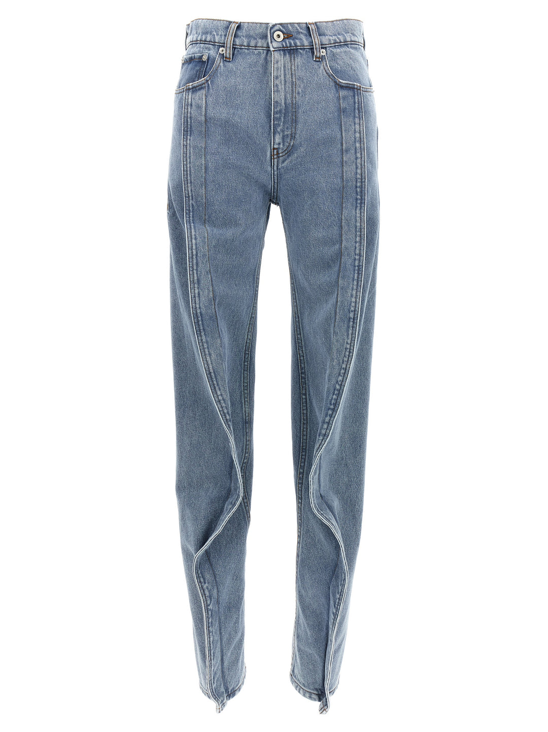 Slim Banana Jeans Light Blue