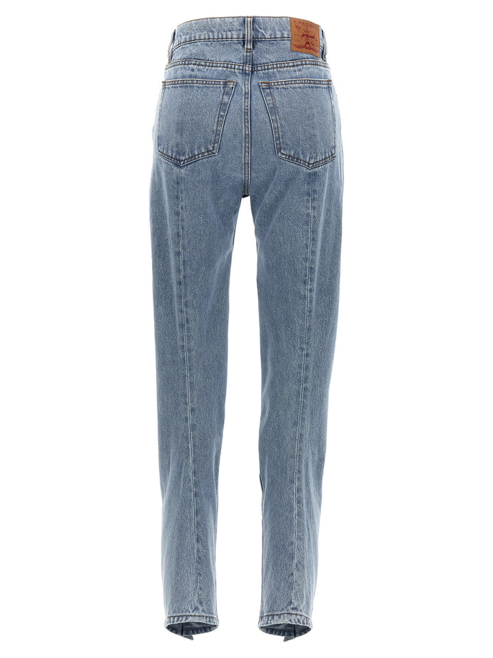 Slim Banana Jeans Light Blue