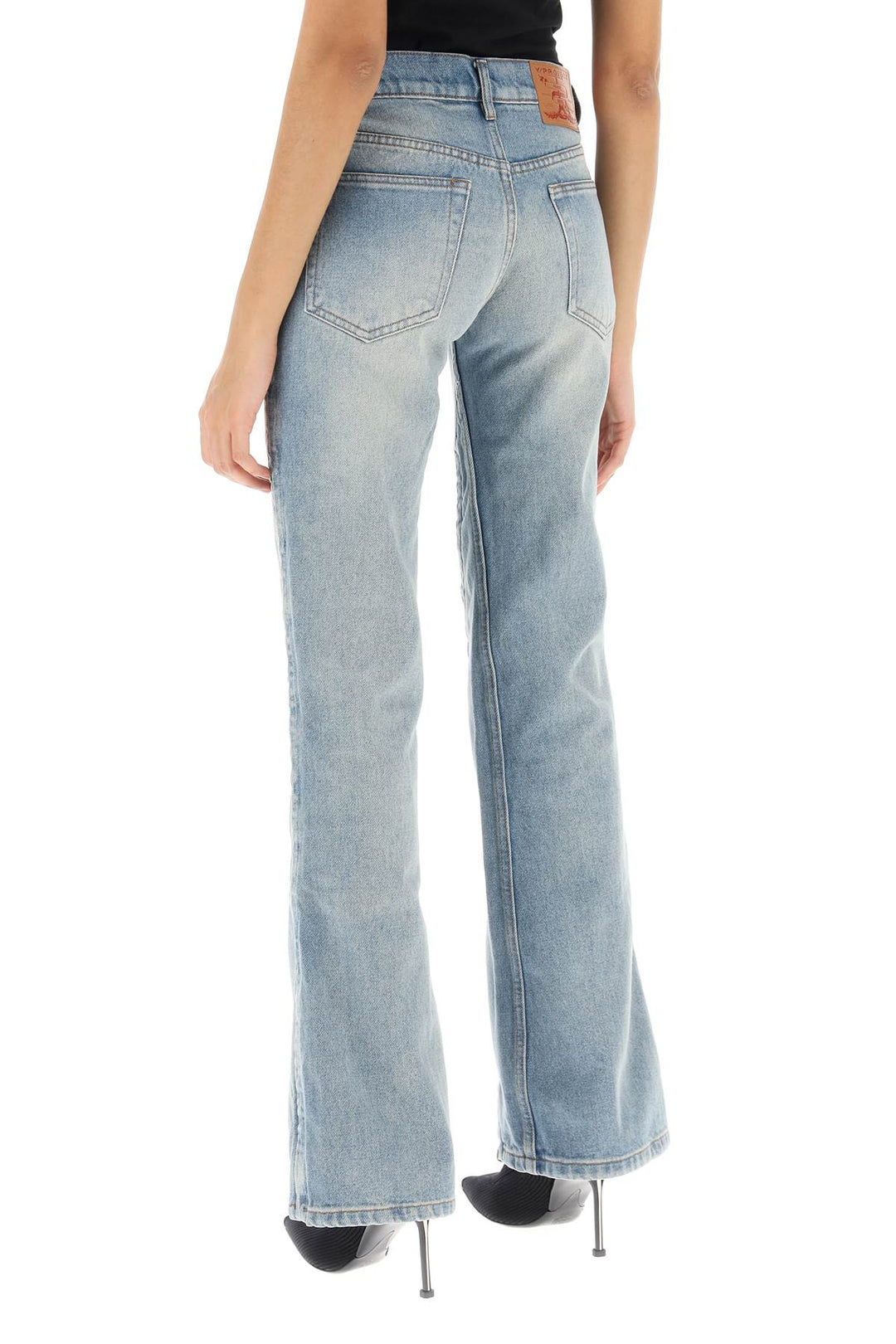 Hook And Eye Flared Jeans - Y/Project - Women