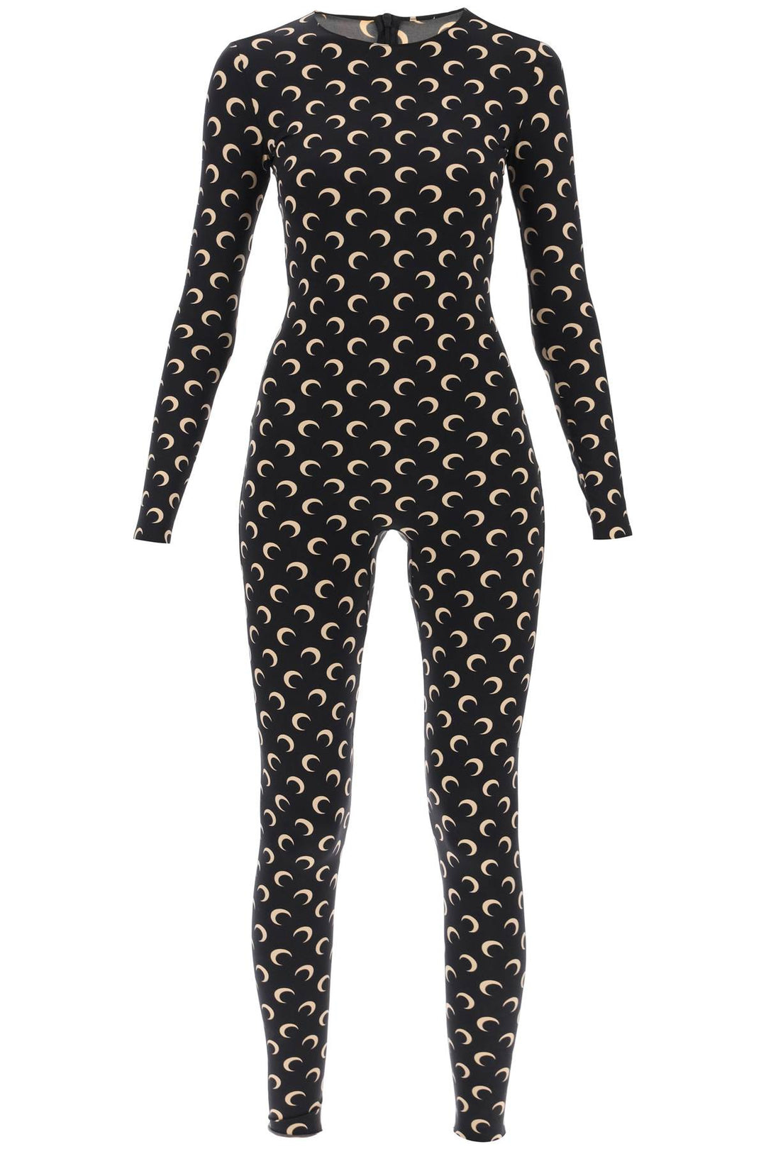 All Over Moon Catsuit In Regenerated Jersey - Marine Serre - Women