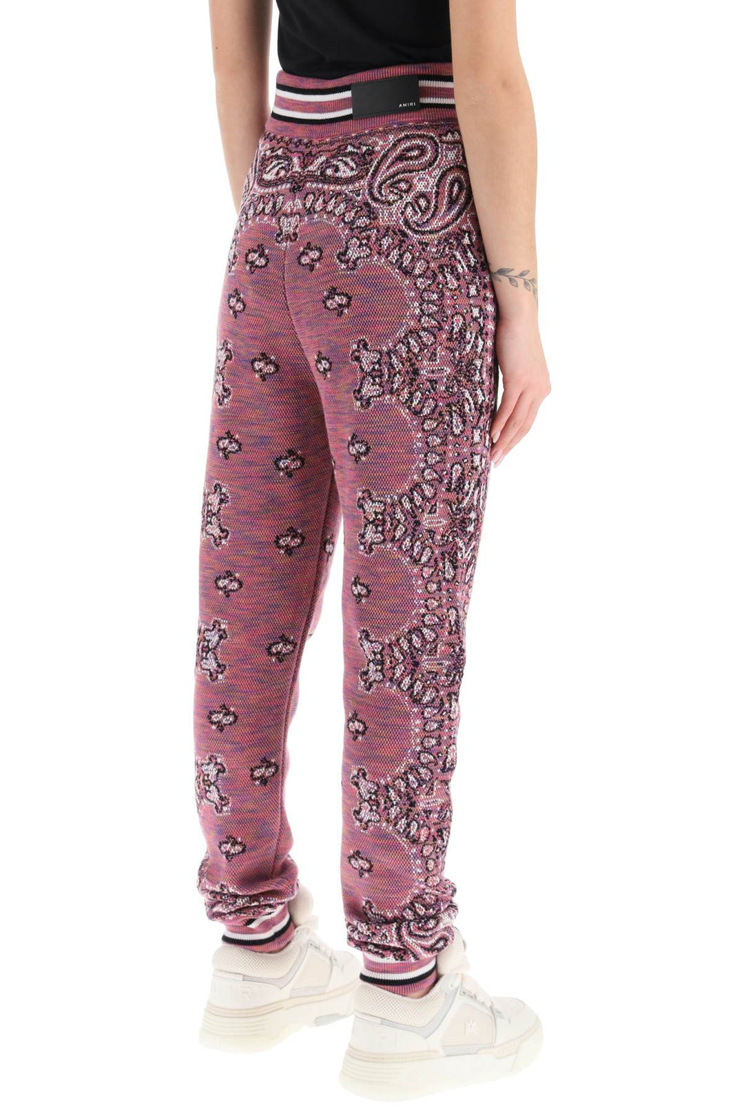 Space Dye Bandana Jogger Pants - Amiri - Women