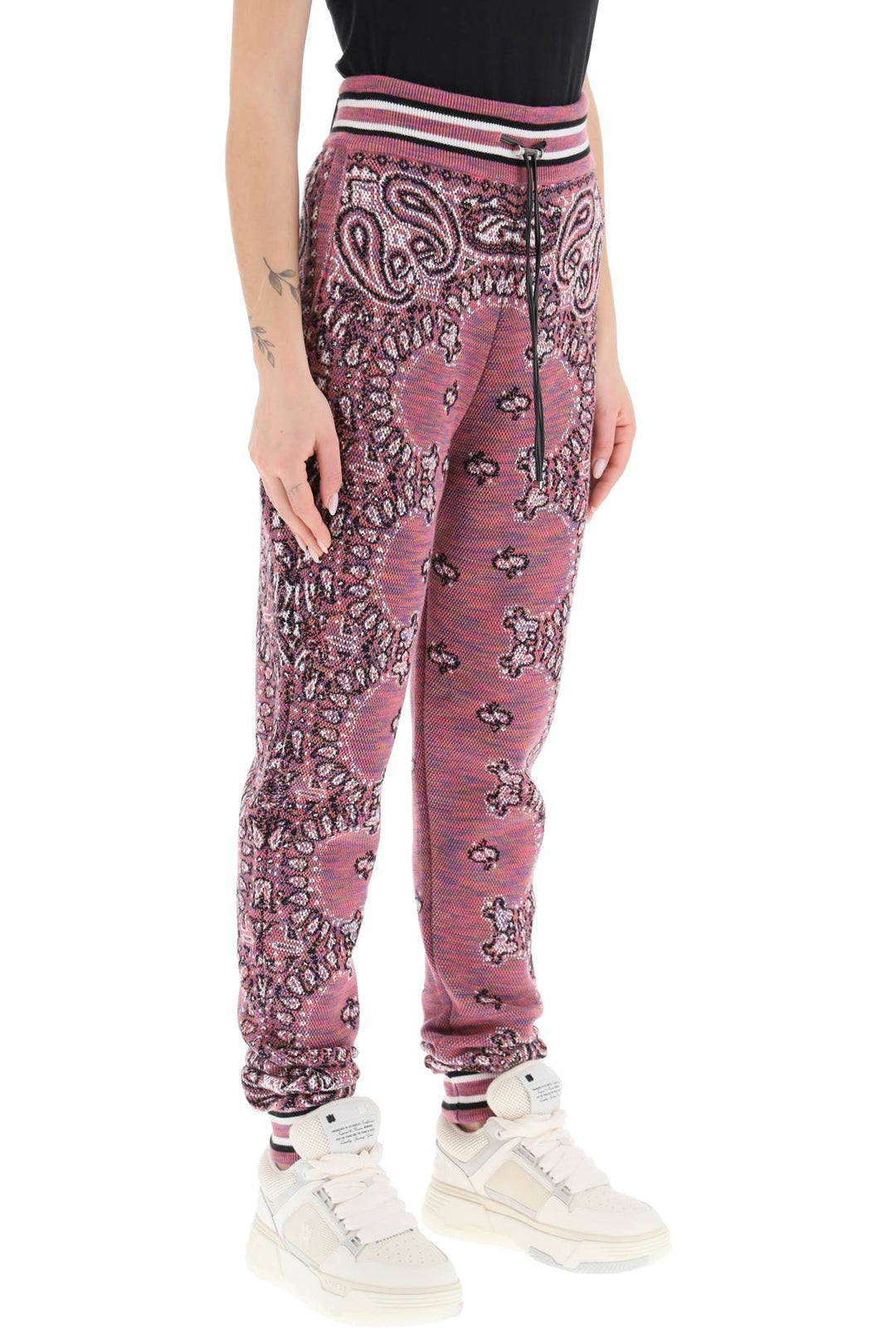 Space Dye Bandana Jogger Pants - Amiri - Women