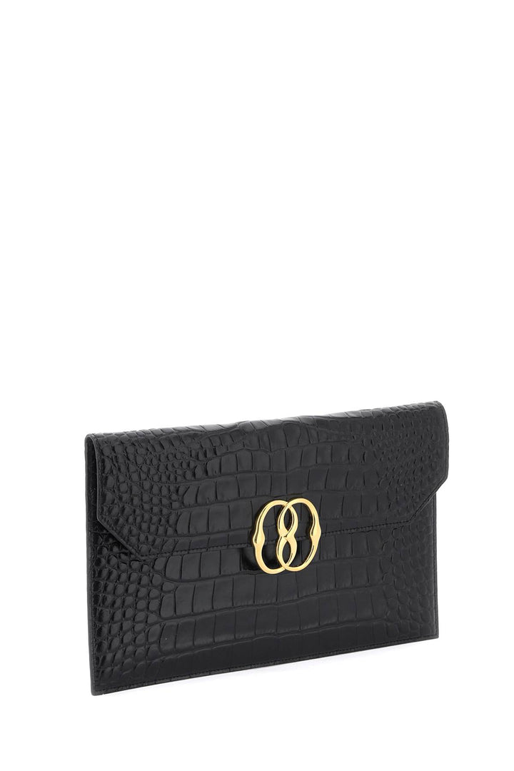 Emblem Clutch - Bally - Women