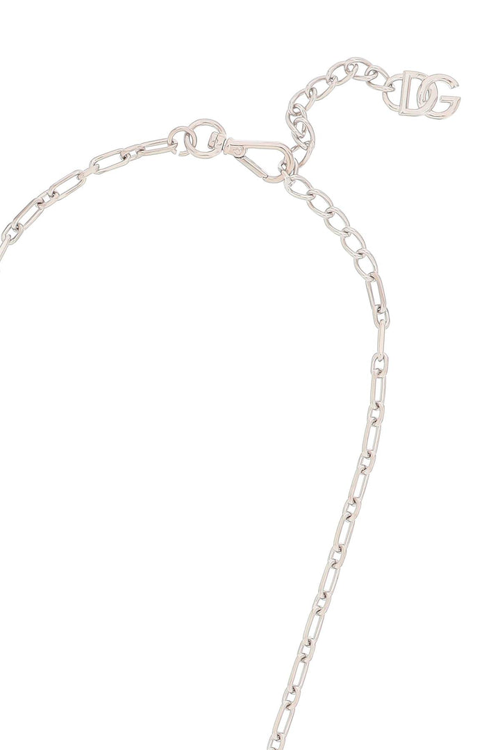 Logo Plaque Necklace - Dolce & Gabbana - Men