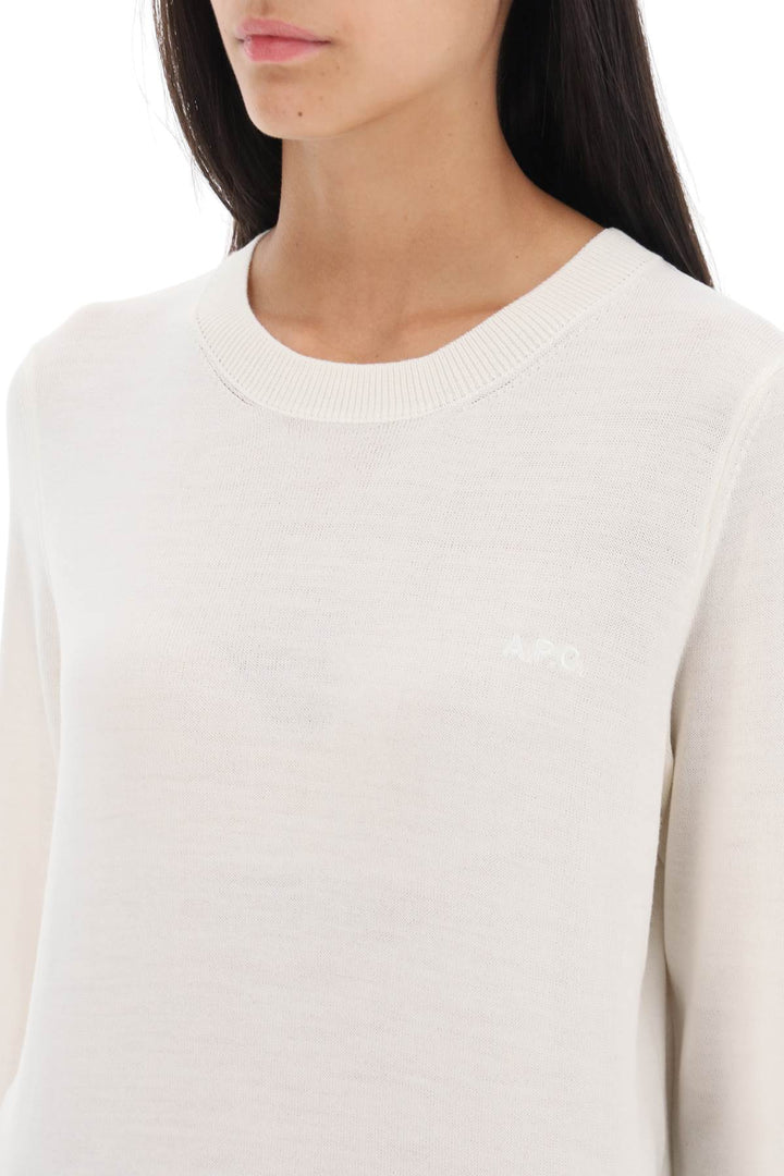 'Virginie' Crew Neck Sweater - A.P.C. - Women