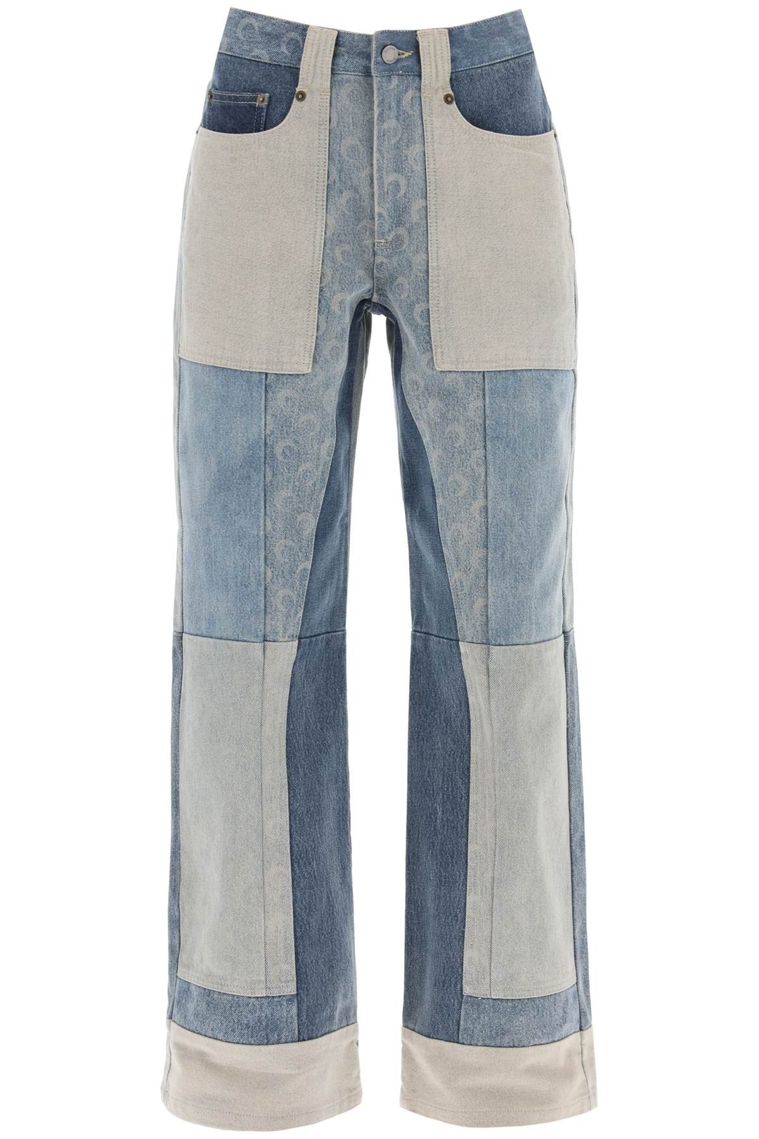 Regenerated Wide Leg Jeans - Marine Serre - Women